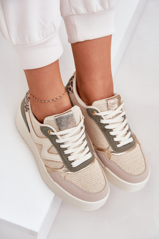 Buty Sportowe Damskie Na Platformie Panterka Zielone Lorori Buty Sportowe Damskie Na Platformie Panterka Zielone Lorori