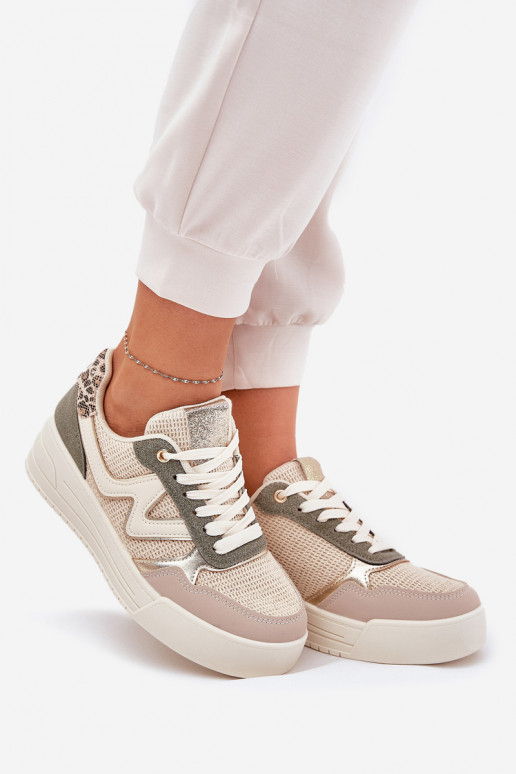 Buty Sportowe Damskie Na Platformie Panterka Zielone Lorori Buty Sportowe Damskie Na Platformie Panterka Zielone Lorori