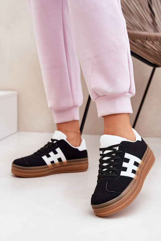 Women's Platform Sneakers Black Syliyana Women's Platform Sneakers Black Syliyana