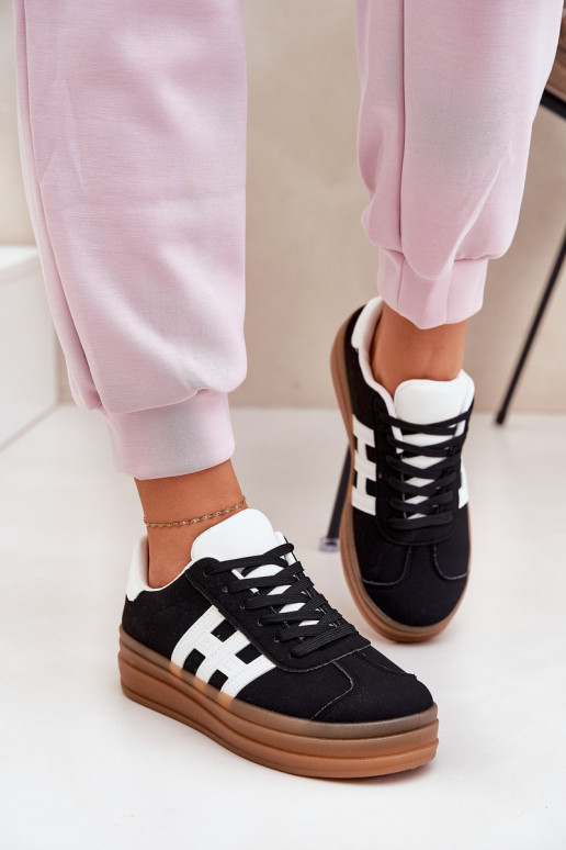 Women's Platform Sneakers Black Syliyana Women's Platform Sneakers Black Syliyana