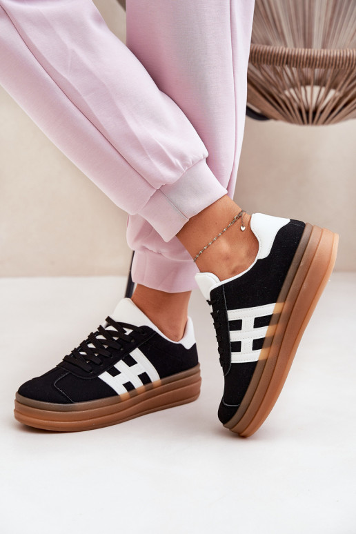 Women's Platform Sneakers Black Syliyana Women's Platform Sneakers Black Syliyana