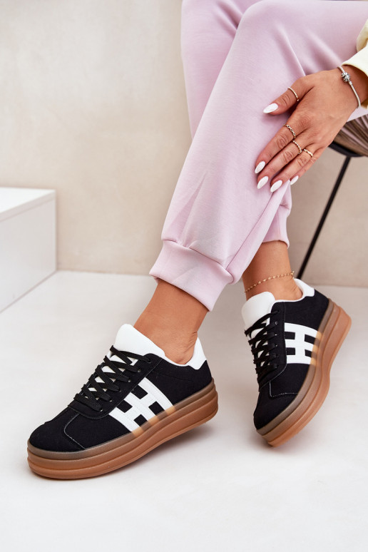 Women's Platform Sneakers Black Syliyana Women's Platform Sneakers Black Syliyana