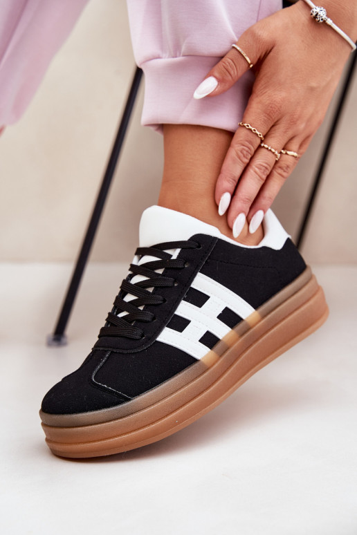 Women's Platform Sneakers Black Syliyana Women's Platform Sneakers Black Syliyana