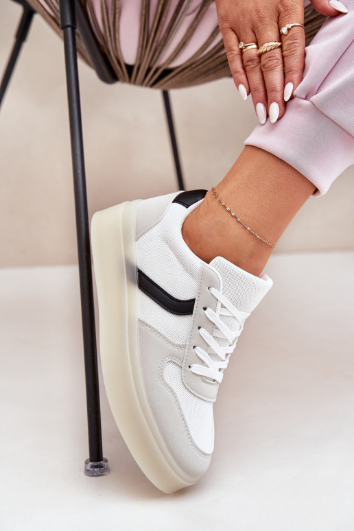 Low Women's Sneakers On Platform White Telmira Low Women's Sneakers On Platform White Telmira