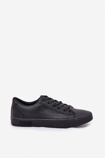 Men's Classic Low Sneakers Made Of Eco Leather Big Star NN174252 Black 2