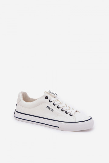Low Mens Sneakers Big Star NN174017 White