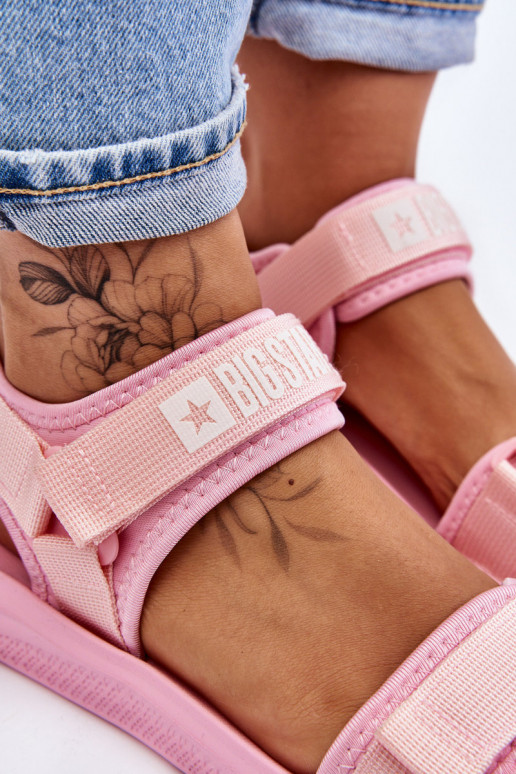 Women's Sport Sandals Big Star LL274729 Pink
