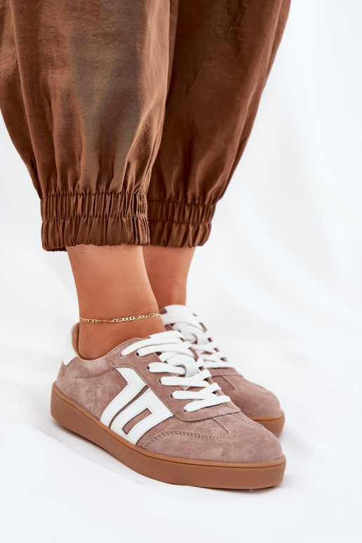 Sneakers Sports Shoes Suede Beige Vinceza 79517 Sneakers Sports Shoes Suede Beige Vinceza 79517