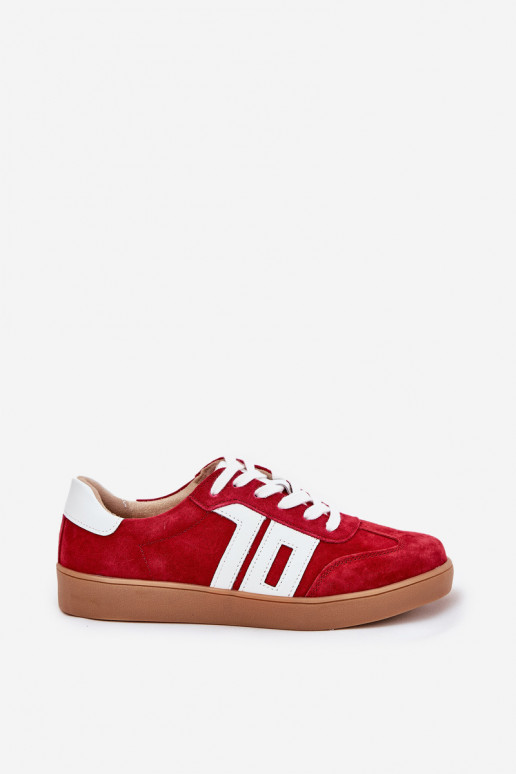 Sneakers Sports Shoes Suede Red Vinceza 79517 Sneakers Sports Shoes Suede Red Vinceza 79517