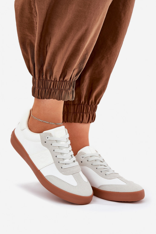 Sneakersy Damskie Big Star RR274371 Biało-Szare