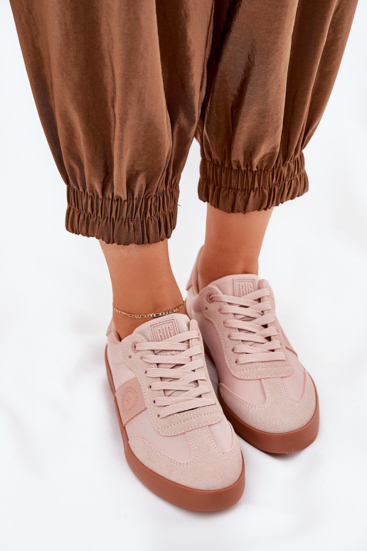 Sneakersy Damskie Big Star RR274373 Różowe