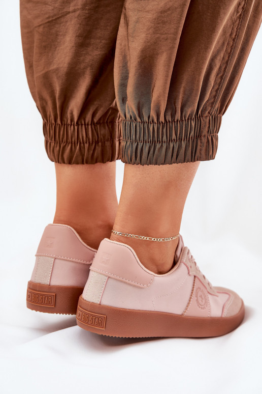 Sneakersy Damskie Big Star RR274373 Różowe