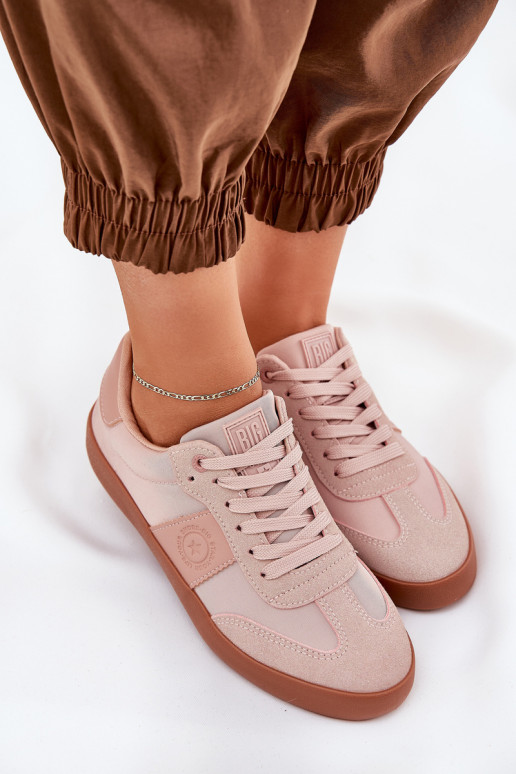 Sneakersy Damskie Big Star RR274373 Różowe