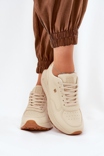 Lightweight Women's Sports Shoes Big Star RR274630 HI-POLY SYSTEM Beige 2
