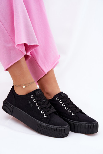 Women's Fabric Sneakers Big Star RR274403 Black