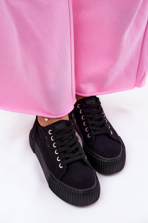 Women's Fabric Sneakers Big Star RR274403 Black
