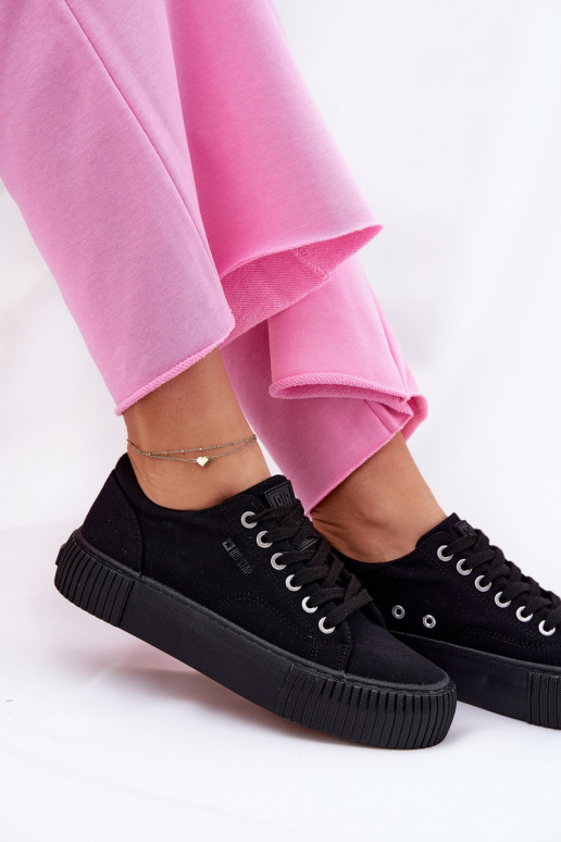 Women's Fabric Sneakers Big Star RR274403 Black