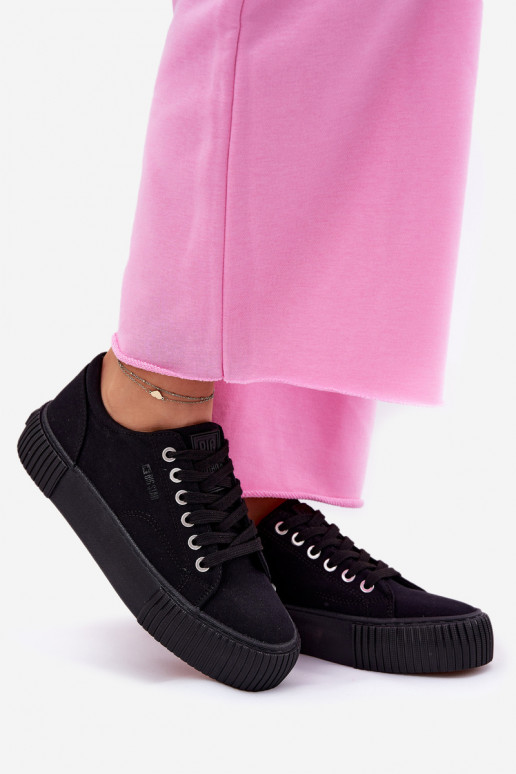 Women's Fabric Sneakers Big Star RR274403 Black
