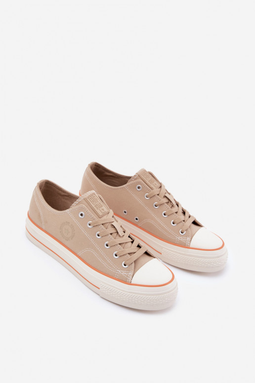 Men's Platform Sneakers Big Star RR174323 Beige