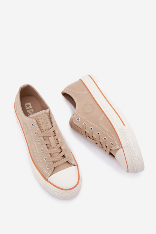 Men's Platform Sneakers Big Star RR174323 Beige