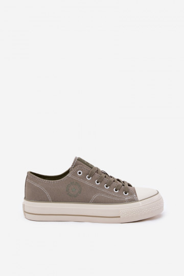 Men's Platform Sneakers Big Star RR174325 Green 2