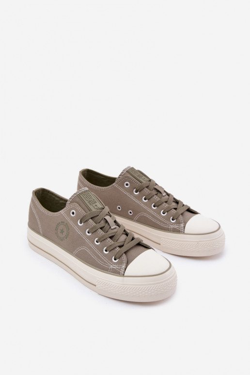 Men's Platform Sneakers Big Star RR174325 Green