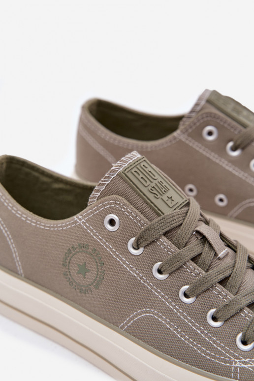 Men's Platform Sneakers Big Star RR174325 Green