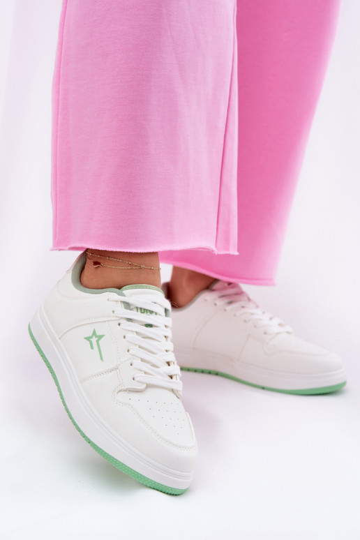 Ladies Sneakers Big Star RR274A246 HI-POLY SYSTEM White Ladies Sneakers Big Star RR274A246 HI-POLY SYSTEM White