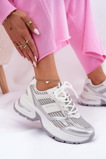 Sneakersy Damskie Big Star RR274A195 Białe