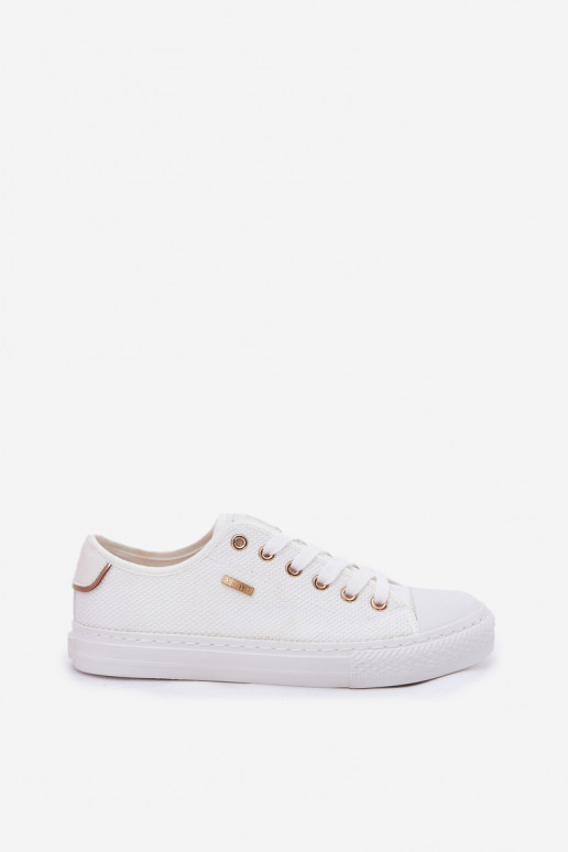 Women's Fabric Sneakers Big Star RR274766 White