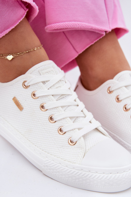 Women's Fabric Sneakers Big Star RR274766 White