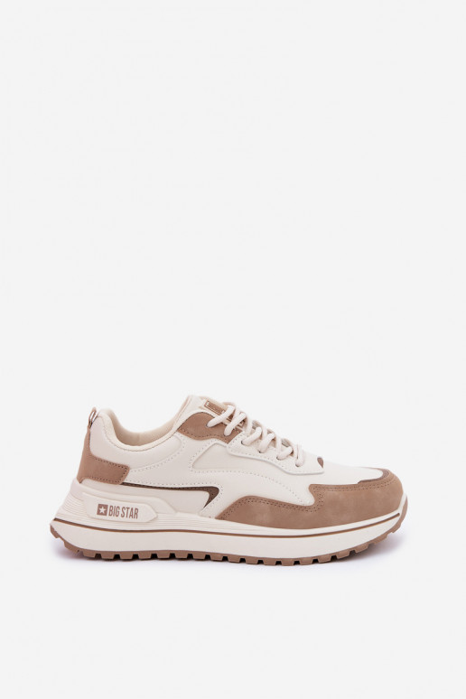 Womens Sneakers Big Star RR274A216 HI-POLY SYSTEM Beige Womens Sneakers Big Star RR274A216 HI-POLY SYSTEM Beige