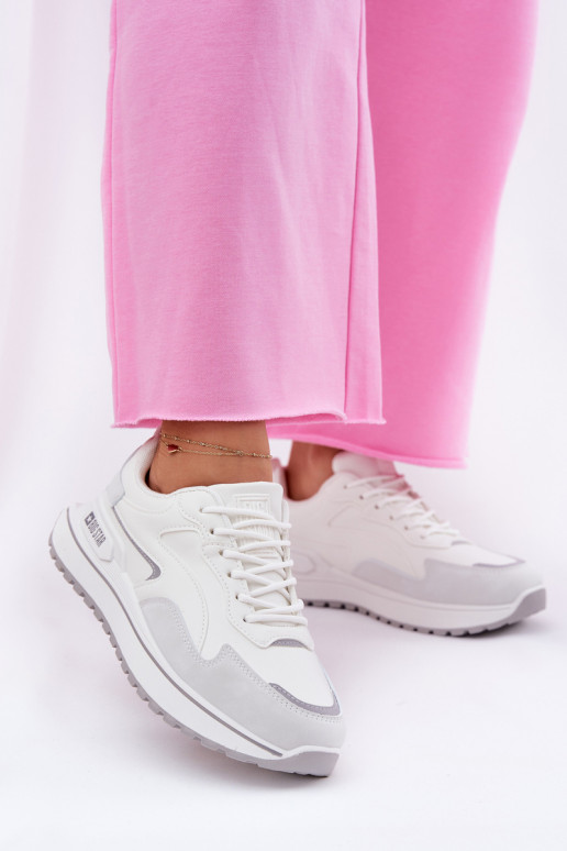 Women's Sneakers Big Star RR274A213 HI-POLY SYSTEM White Women's Sneakers Big Star RR274A213 HI-POLY SYSTEM White