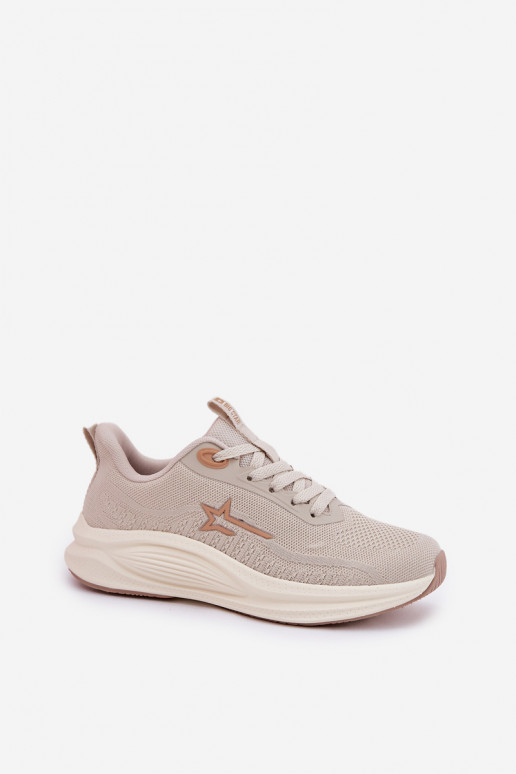 Sports Shoes Sneakers Women Big Star RR274A145 HI-POLY SYSTEM Beige Sports Shoes Sneakers Women Big Star RR274A145 HI-POLY SYSTEM Beige