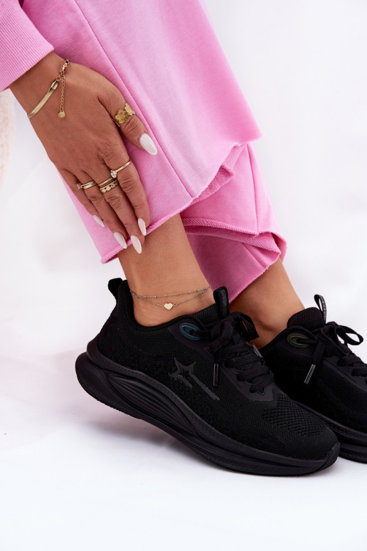 Sports Shoes Sneakers Women Big Star RR274A144 HI-POLY SYSTEM Black Sports Shoes Sneakers Women Big Star RR274A144 HI-POLY SYSTEM Black