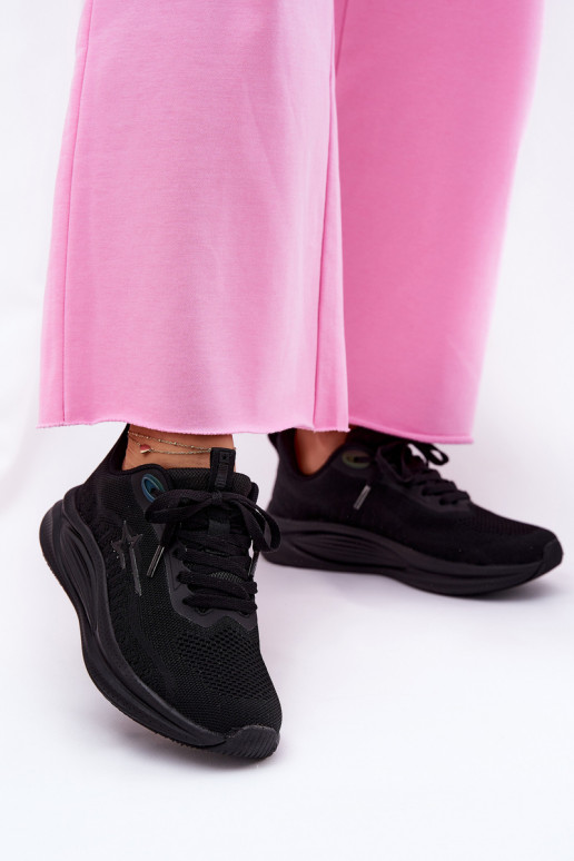 Sports Shoes Sneakers Women Big Star RR274A144 HI-POLY SYSTEM Black Sports Shoes Sneakers Women Big Star RR274A144 HI-POLY SYSTEM Black