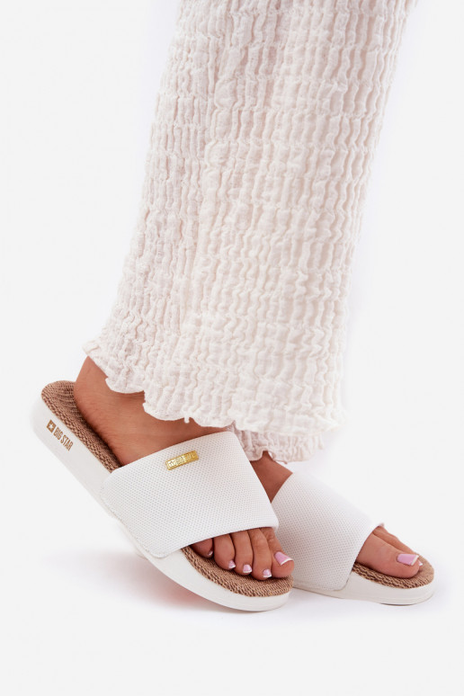 Ladies Slippers Big Star RR274A103 White