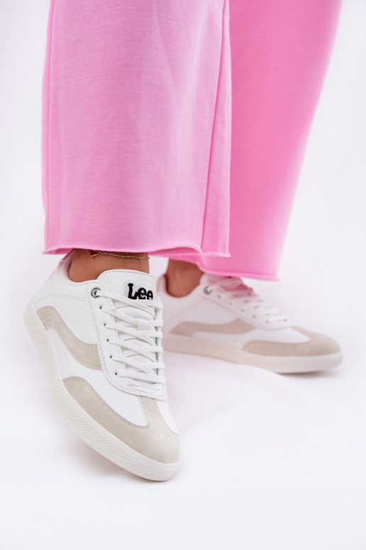 Sneakersy Damskie LEE LIAN WOMEN LOW 50251005.1FG Białe