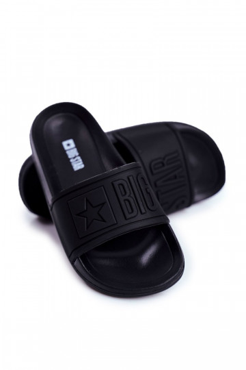 Big Star Children's Flip Flops Black DD374157 2