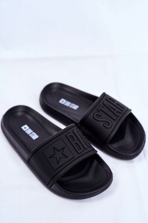 Big Star Children's Flip Flops Black DD374157