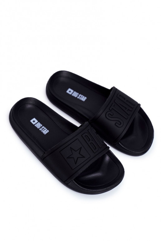 Big Star Children's Flip Flops Black DD374157