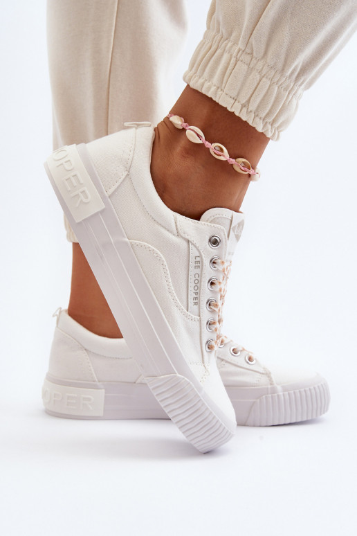 Women's Sneakers Lee Cooper LCW-24-31-2170 White