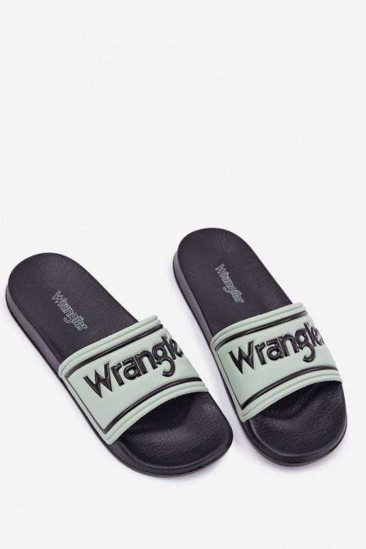 Men's Sliders WRANGLER AVERELL SLIDER MEN LOW 20251042.52D Light Green