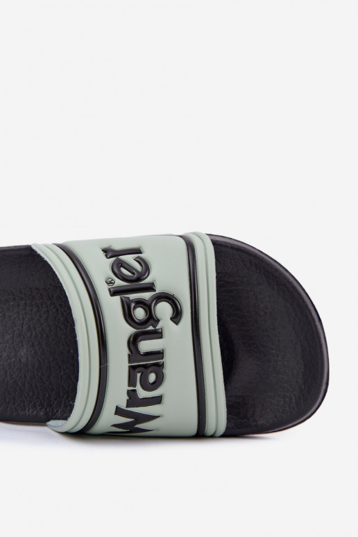 Men's Sliders WRANGLER AVERELL SLIDER MEN LOW 20251042.52D Light Green