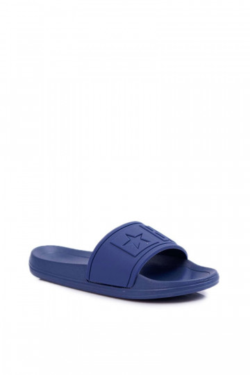 Big Star Children's Flip Flops Navy Blue DD374155