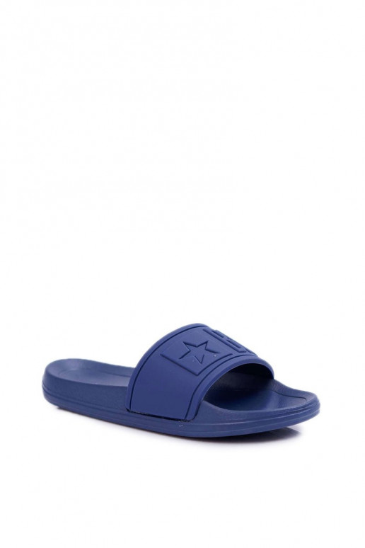 Big Star Children's Flip Flops Navy Blue DD374155