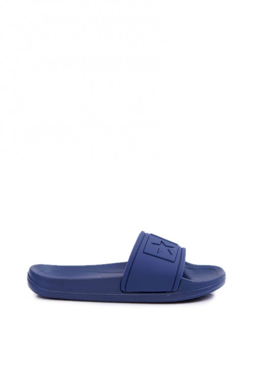 Big Star Children's Flip Flops Navy Blue DD374155
