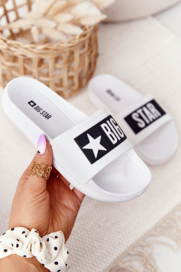 Children's Sliders Big Star DD374151 White