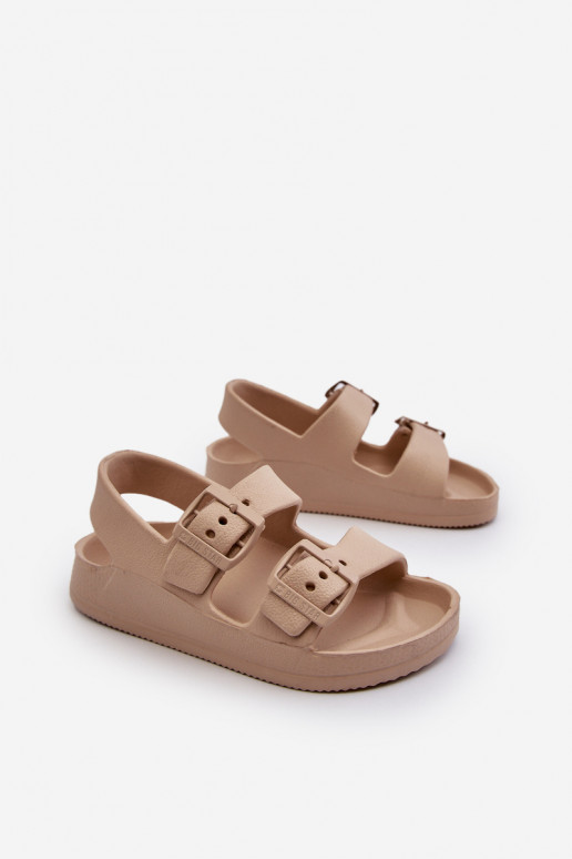 Children's Lightweight Sandals with Buckles BIG STAR NN374544 Beige Children's Lightweight Sandals with Buckles BIG STAR NN374544 Beige