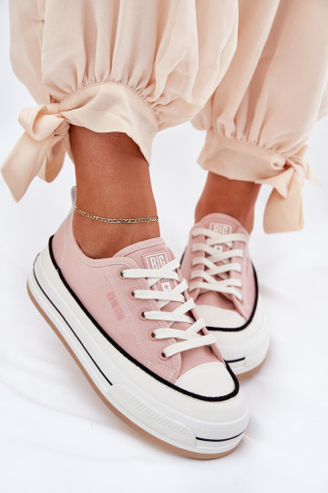 Ladies Sneakers Big Star NN274207 Pink 2